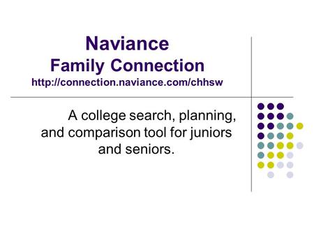 Naviance Family Connection