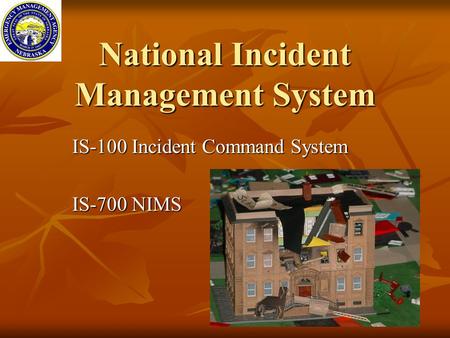 National Incident Management System