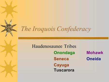 The Iroquois Confederacy