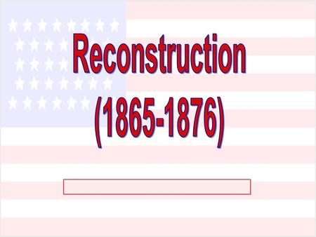 Key Questions 1. How do we bring the South back into the Union? 2. How do we rebuild the South after its destruction during the war? 3. How do we integrate.