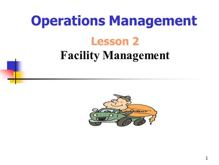 Operations Management