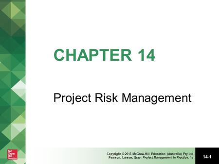 Project Risk Management