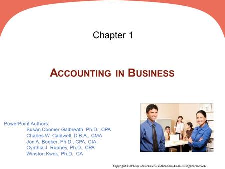 Accounting in Business