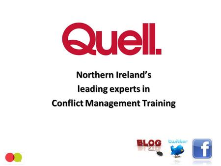 Northern Ireland’s leading experts in Conflict Management Training.