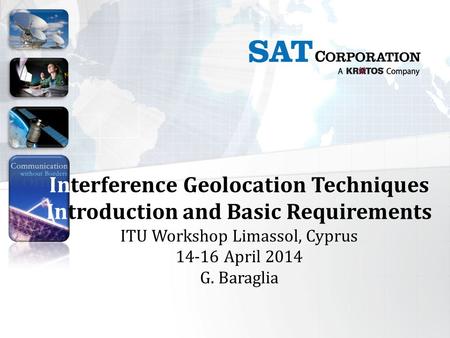 Interference Geolocation Techniques