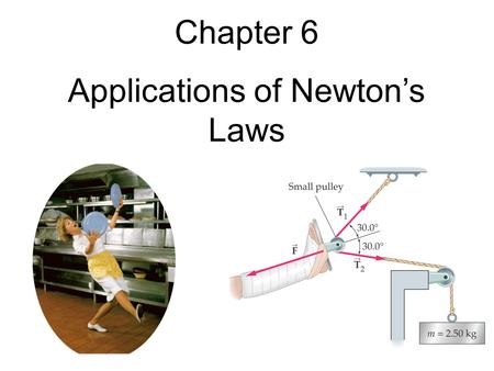 Applications of Newton’s Laws