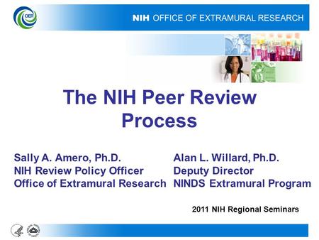 The NIH Peer Review Process