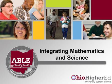 Integrating Mathematics and Science. Benefits of Integration Integrates content and skills from multiple content areas into one cohesive learning experience.