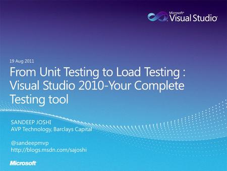 Options for automated tests DatabaseBusiness Logic User Interface Database Unit Tests T T T T T T T T T T T T T T T T T T T T T T T T Web Performance.