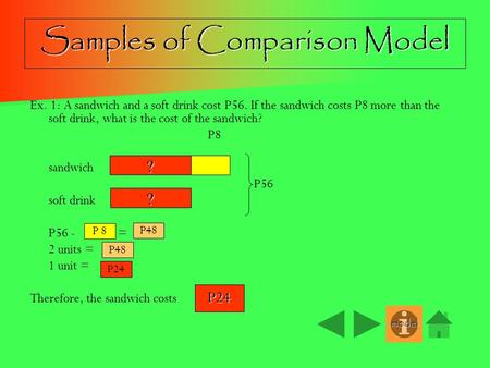 Samples of Comparison Model