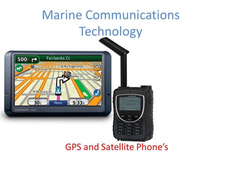 Marine Communications Technology