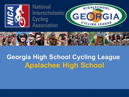 Georgia High School Cycling League Apalachee High School.