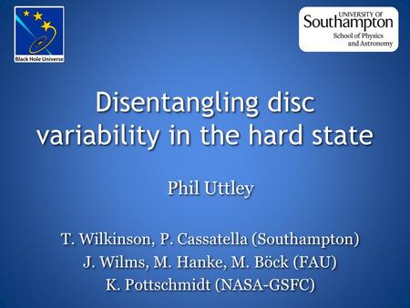 Disentangling disc variability in the hard state