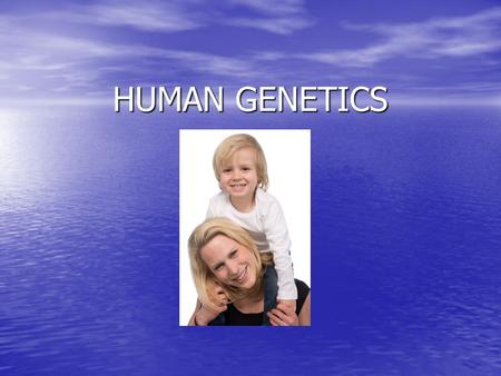 HUMAN GENETICS. Humans are not pea plants! Humans are not pea plants! Although in all organisms genes control the production of proteins that show up.