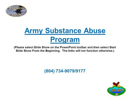 Army Substance Abuse Program