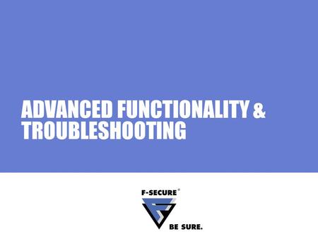 ADVANCED FUNCTIONALITY & TROUBLESHOOTING. Page 2 Agenda Internet Shield Architecture Advanced functionality IDS vs. packet filter Stateful packet filters.