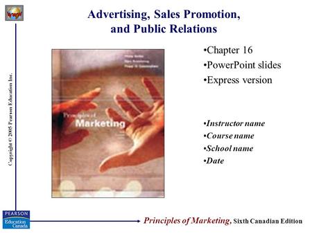 Advertising, Sales Promotion, and Public Relations