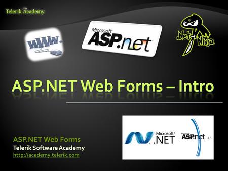 Telerik Software Academy  ASP.NET Web Forms.