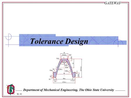 Tolerance Design.