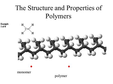 The Structure and Properties of Polymers