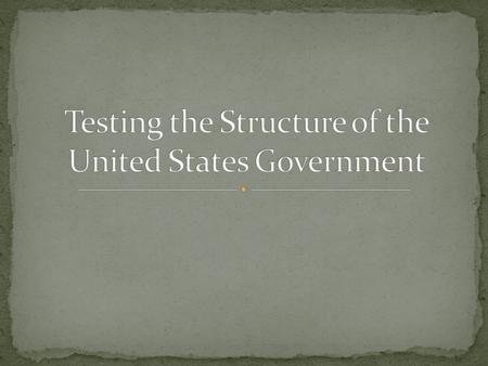 To find if there are biases in my test beyond the content domain itself (The structure of the U.S. federal government) that may prejudice the test against.