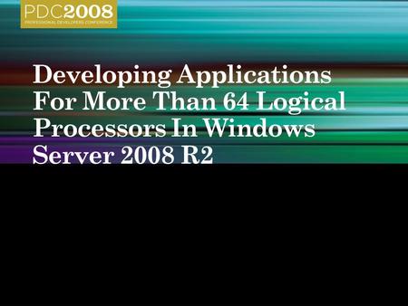 One physical processor – may consist of one or more cores One processing unit – may consist of one or more logical processors One logical computing.