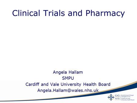 Clinical Trials and Pharmacy