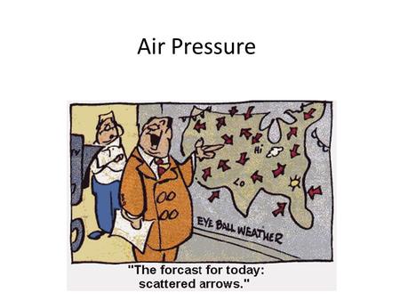 Air Pressure.