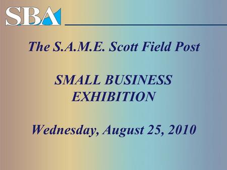 Do you know your SBA financing options?  small business loans  loans for land and buildings  surety bonds for small and minority construction contractors.