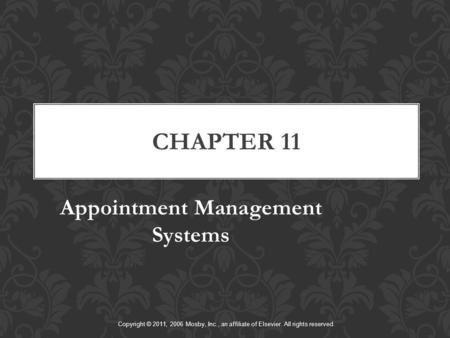 Appointment Management Systems