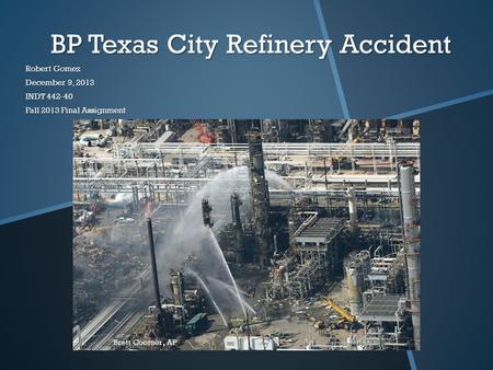 BP Texas City Refinery Accident