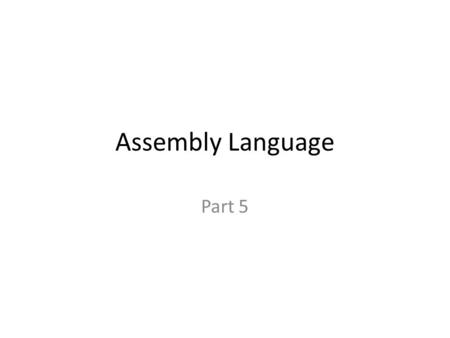 Assembly Language Part 5. Reference parameter/global variable model C++ reference parameters are references to the actual arguments (as opposed to copies.