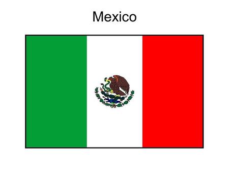 Mexico. Physical Geo 3 Great mountain ranges shape the country – Sierra Madres Oriental, Occidental, and Del Sur Most of the country is made up of the.