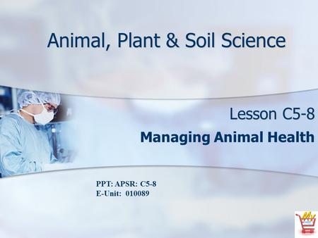 Animal, Plant & Soil Science