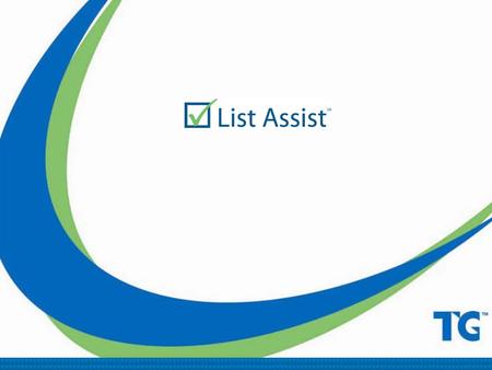 Challenges of Lender List Creation Objective, analytical lender selections Documenting & defending your lender selections Collecting & administering lender.