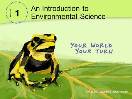 An Introduction to Environmental Science