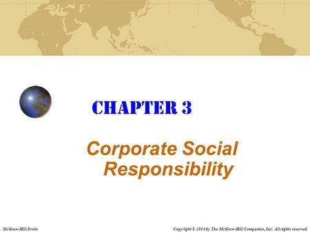 Corporate Social Responsibility