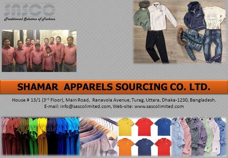 SHAMAR APPARELS SOURCING CO. LTD.