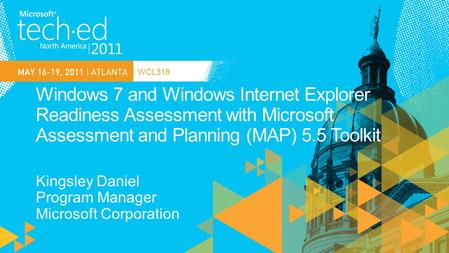 WCL318. MAP 5.5 Internet ExplorerWindows 7 Software Usage Tracking Heterogeneous Server & Database Inventory Windows Server 2008 R2 Hyper-V SQL Server.