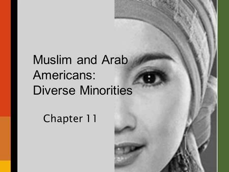 Muslim and Arab Americans: Diverse Minorities Chapter 11.