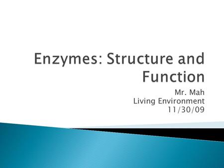 Mr. Mah Living Environment 11/30/09.  What are the two differences between Active Transport and Passive Transport? ◦ Active Transport is Low Concentration.