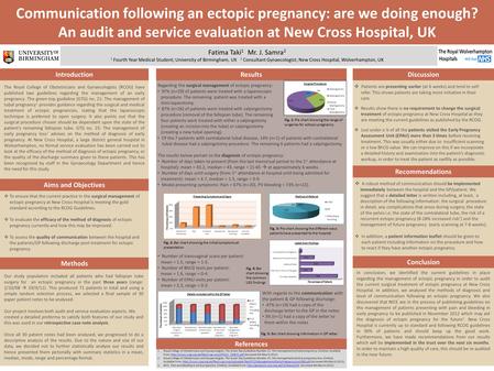 1.Royal College of Obstetricians and Gynaecologists. The Green Top Guidelines Number 21: The management of tubal pregnancy. (Online). Available from: