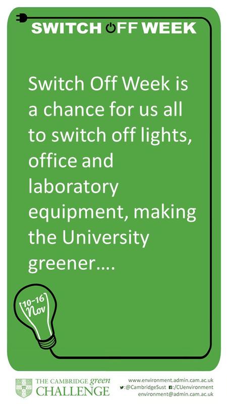 Title here… Slide text here… Slide Title Here Slide content here… Switch Off Week is a chance for us all to switch off lights, office and laboratory equipment,