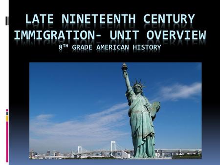 NYS Learning Standards- United States History Key Idea 1: The study of New York State and United States history requires an analysis of the development.