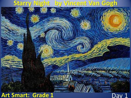 Starry Night by Vincent Van Gogh