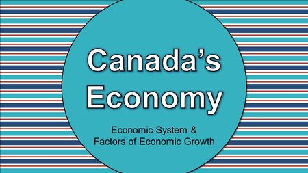 Factors of Economic Growth