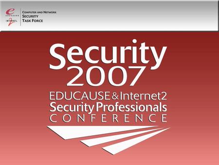 2007 Program Committee Kevin Amorin Harvard University Beth Binde Rutgers, The State University of New Jersey Tammy L. Clark, Chair Georgia State University.