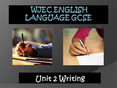 WJEC English Language GCSE