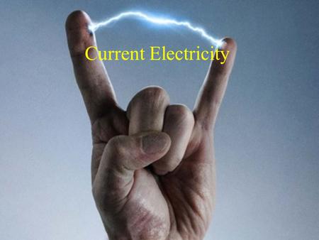 Current Electricity.