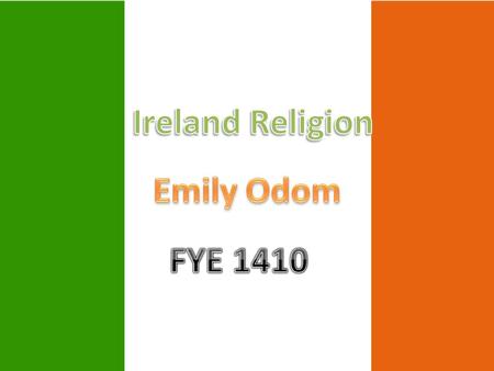  3500 B.C. –The Irish made large stone tombs on mountains and hilltops  2000 BC- Stone circles were built and were temples  1159 BC -Weather was bad.